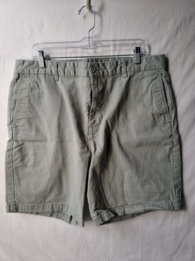 Old Navy Men's Flat Front Chino Shorts - Sage Green